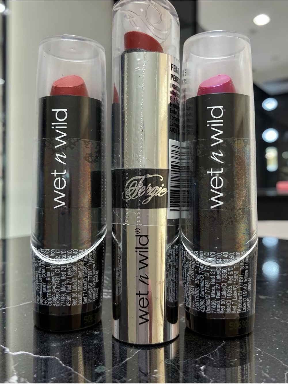 wet n wild Trio Lipstick Set - Pink, Coral, Red